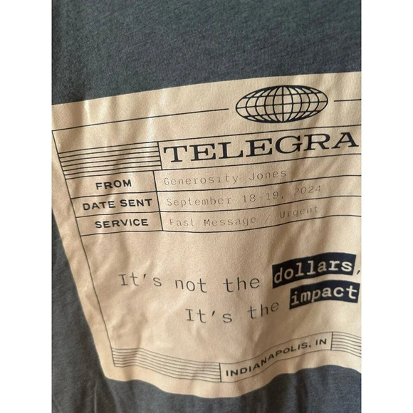 Bella Canvas size medium Telegram shirt - Picture 3 of 7